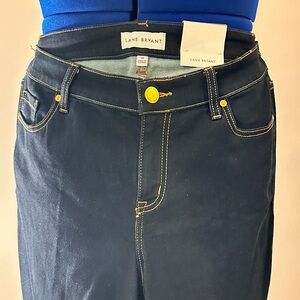 👖Lane Bryant, Signature Fit Skinny, Mid-Rise Jeans, Plus Size 14.